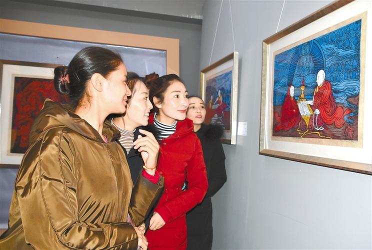 2017·春雨工程:阿坝藏羌文化 艺术交流展开幕